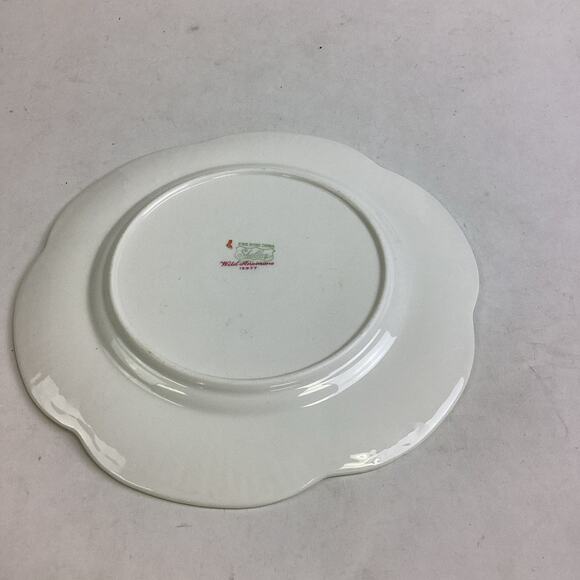 Shelley Wild Anemone Fine Bone China #13977 Salad Plate - England - Picture 6 of 7